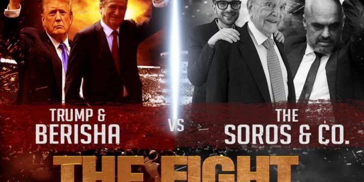 ‘Lufta për liri’, Berisha poston fotomontazhin dhe pyet: Në cilën anë të historisë do të jesh?