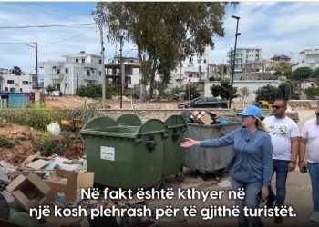 Ina Zhupa në Ksamil: ‘Maldivet e Europës’ u kthyen në një kosh plehrash, pamje turpi…