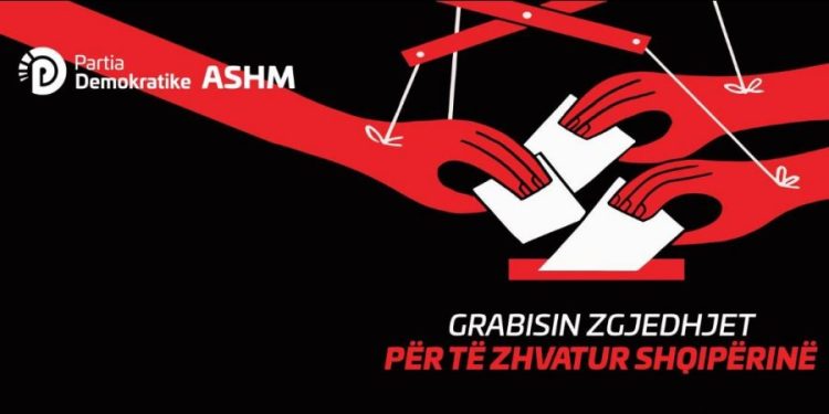 ‘Grabitin zgjedhjet për të zhvatur Shqipërinë’/ PD protestë sot në Bulevardin e Ri