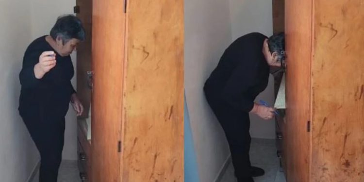 E pazakontë në Lushnjë/ Dollapi i vjetër i rrobave kthehet në dhomën e fshehtë të votimit