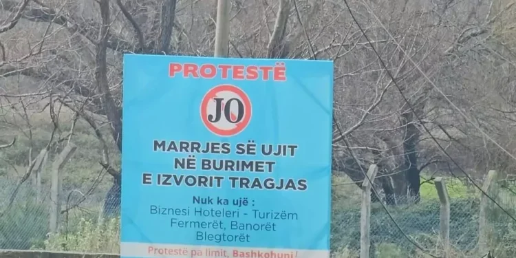 Kur politika “çan” edhe burimin e ujit, Tragjasi i dorëzohet PS-së