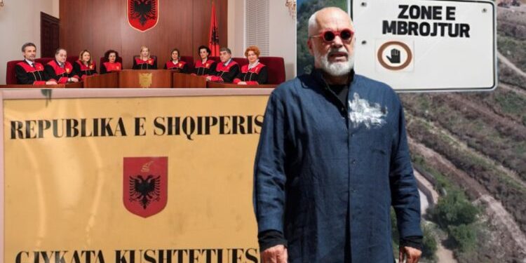 Kushtetuesja tjetër vendim pro Ramës, rrëzon padinë e PD për ligjin që betonizon zonat e mbrojtura