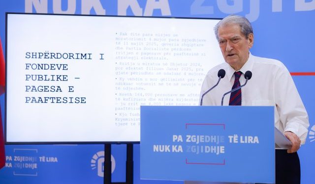 Denoncimi i Berishës: Rama bleu vota duke përdorur pagesat për personat me aftësi ndryshe!