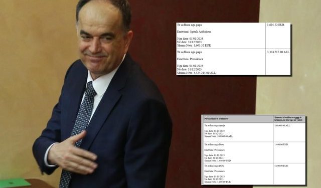 Në Shqipëri s’ia del me një rrogë as Presidenti. Sa paguhet Begaj në klinikën private?