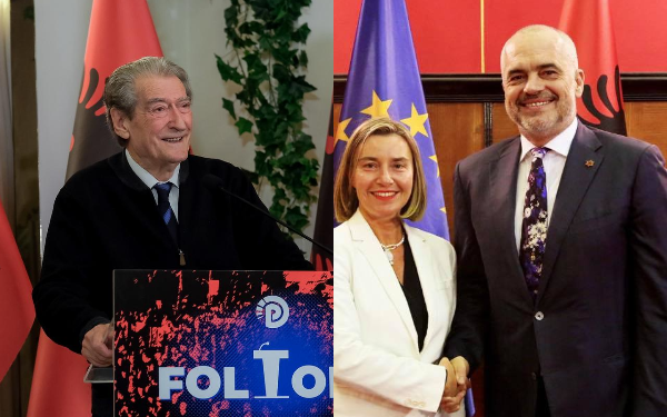 Berisha: Mogherini do vinte nesër në Tiranë, Rama i kishte bërë gati programin