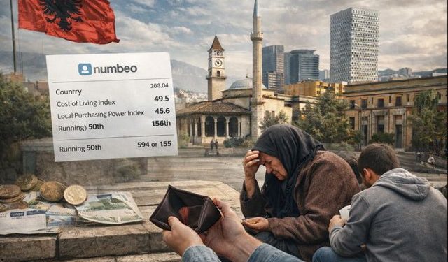 Indeksi i Numbeo-s: Shqipëria në fund të Europës për fuqinë blerëse, jetesa më e shtrenjtë se pagat