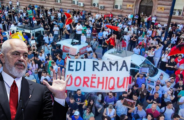 Protestat shkundin Ramën, qytetarët i kërkojnë dorëheqjen, kryeministri i quan “memexhinj”
