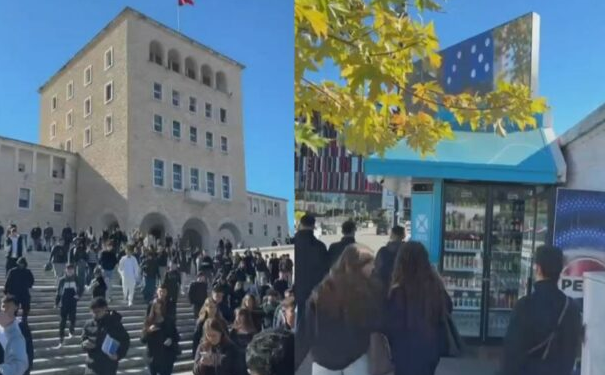 Zgjerohet bojkoti studentor/ ‘Ekonomiku’, ‘Drejtësia’ dhe ‘Politekniku’ nisin marshimin, ‘thyhet’ dera e FSHN-së